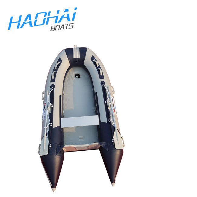 3.6m 11.8ft Double Model Aluminum & Air Deck Fishing Boat PVC & Hypalon Material Outboard Engine Lake Sports Inflatable Sale