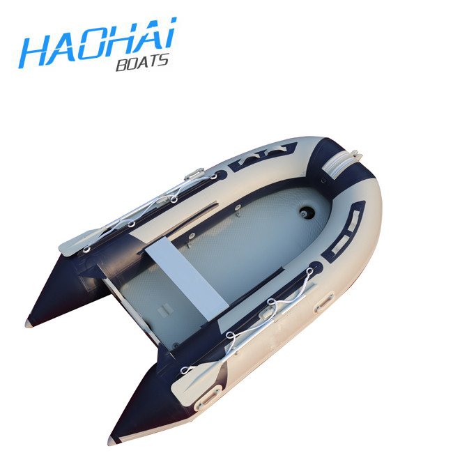 3.6m 11.8ft Double Model Aluminum & Air Deck Fishing Boat PVC & Hypalon Material Outboard Engine Lake Sports Inflatable Sale