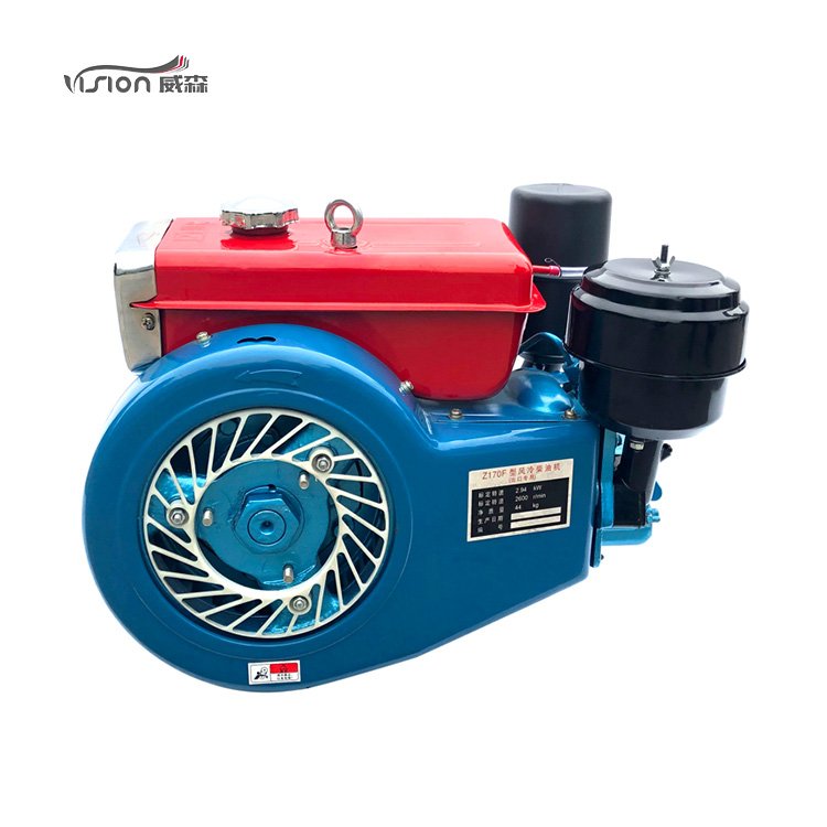 Small Hand Start Single Cylinder 4hp diesel Engine Machinery for Home Power Generator Genset