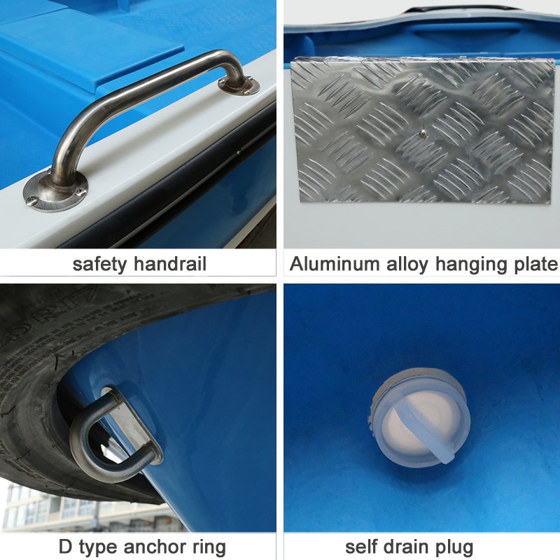 Sea Fishing Boat for Traveling White Luxury Boat Water tank Live Awning Seats Console Engine yamaha Fuel Best Selling 5.8m