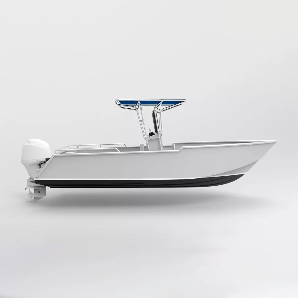 18ft High Quality Aluminum Hull Sport Yacht Center Console Fishing Working Boat with Outboard Engine for Patrol and Sports