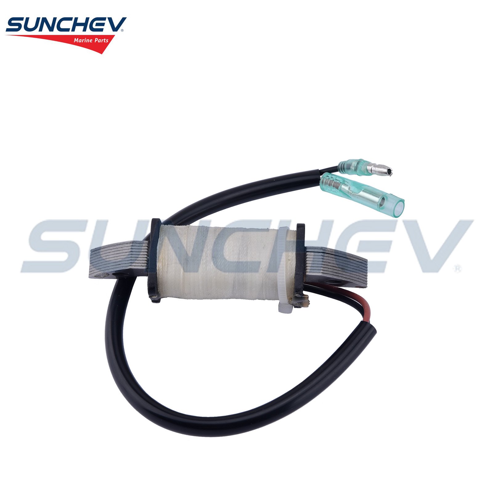 6E7-85520-70-00 Boat Engine Boat Motor Coil Charge for Outboard Motor Outboard Engine 2 Stroke Yamaha 15HP 6E7855207000