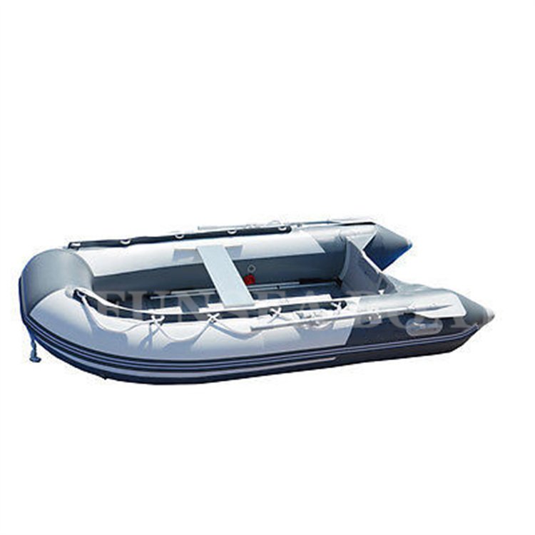 Fishing Inflatable Boat or Hypalon Portable Rubber Low Price 250 Shallow Water Pvc Surfing Single Outboard Engine Color Optional
