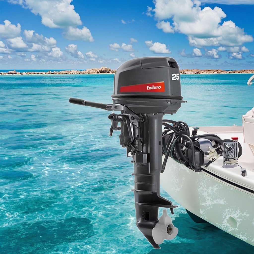 Factory Price 25hp Outboard Boat Engine New Condition Small Power 2 Stroke Gasoline Machine