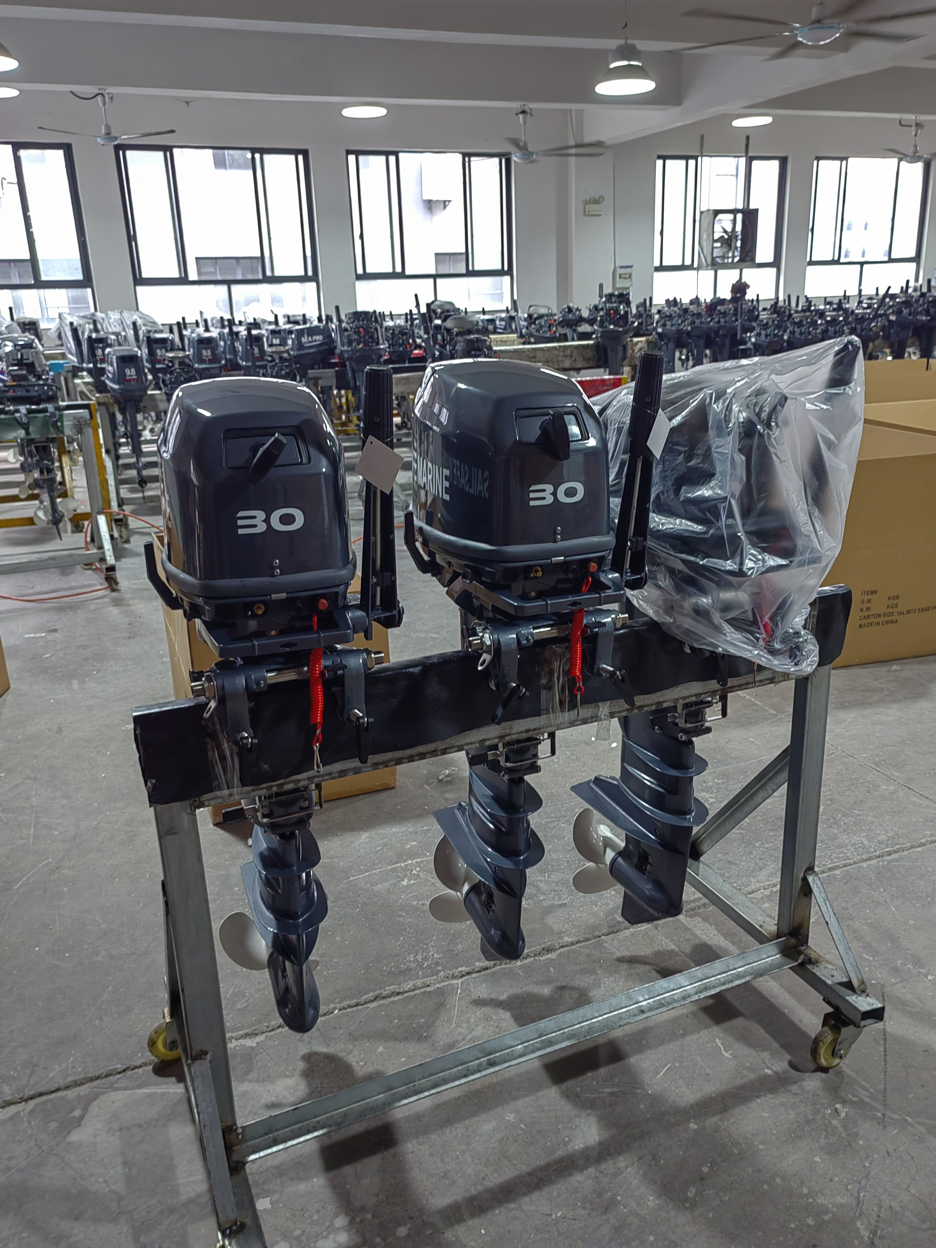 Hot Selling 2 Stroke 30HP Outboard Motor Gasoline Boat Engine Motor Marine Speedboat Engine PVC Boat Engine