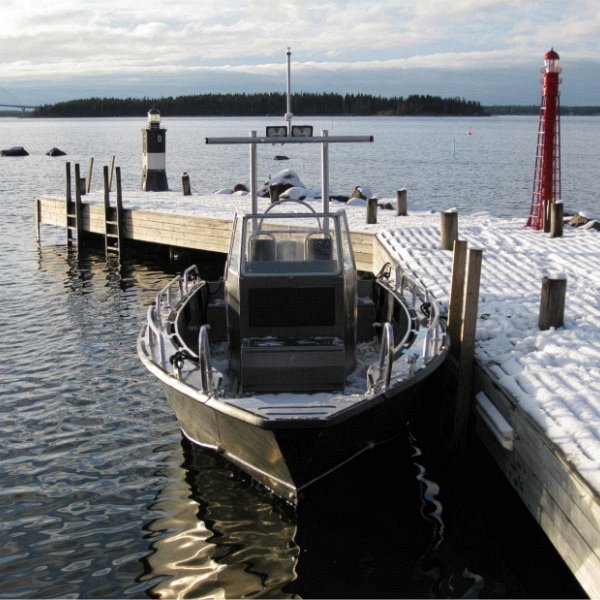 Custom 7.5 m /24.6 ft Professional Landing Craft with Outboard Engine