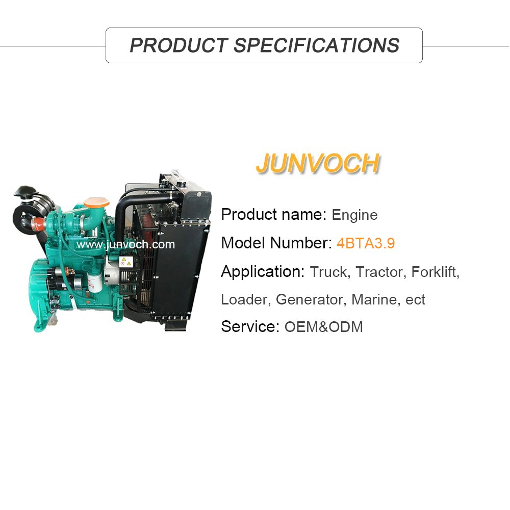 Buy New Stationary 4 Stroke Marine Engine Complete Engine 4BTA3.9 Truck diesel Machinery Engines