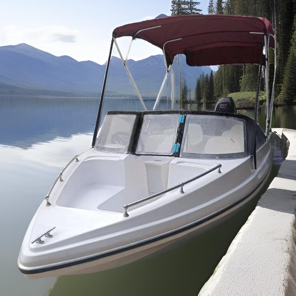Mini Sport Boat Engine Jet Boat Speed Boat Fast Boat/driftingboat /yacht with Roof Awning