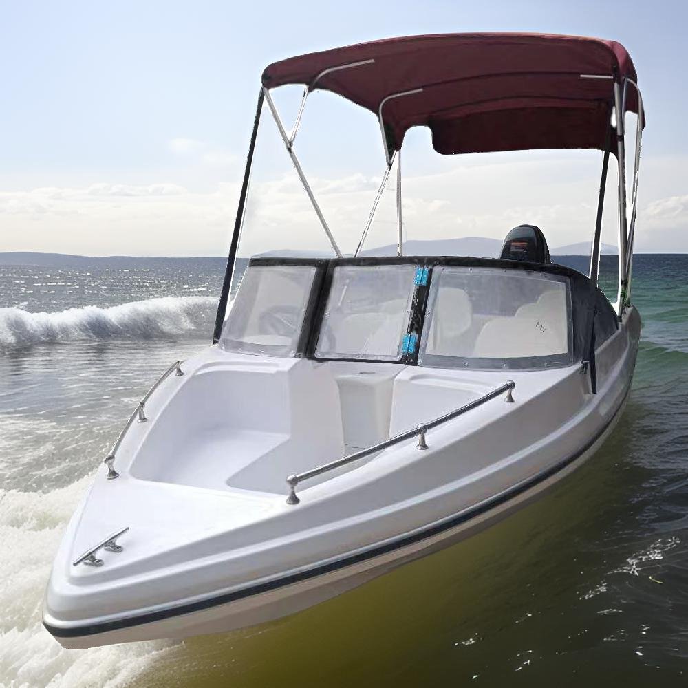 Mini Sport Boat Engine Jet Boat Speed Boat Fast Boat/driftingboat /yacht with Roof Awning