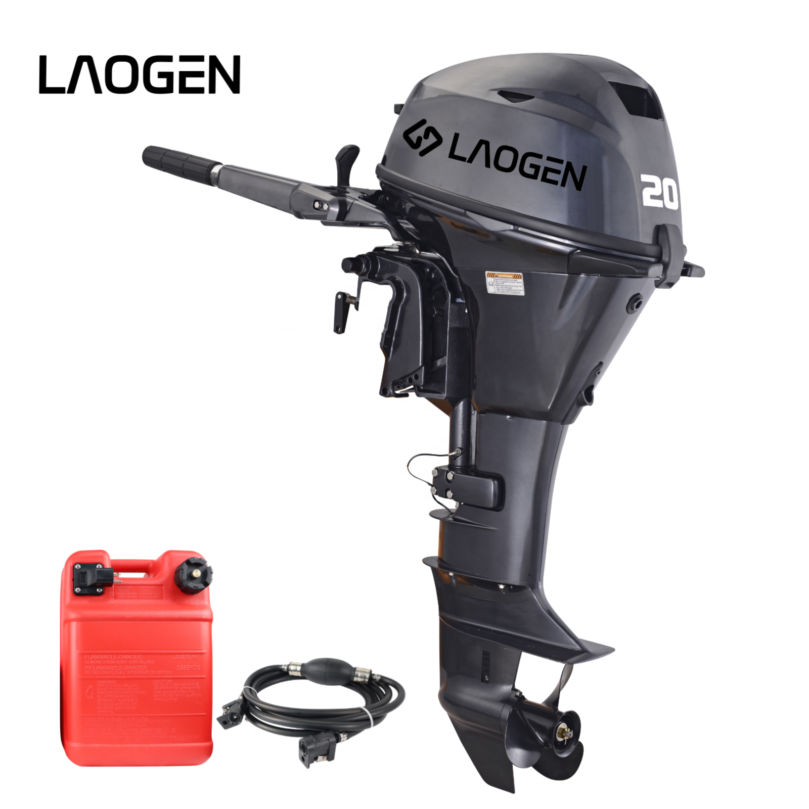 Laogen Outboard Boat Engine F20 F15 Boat Outboard Engine Match Yamaha 20hp 15hp Outboard Engine 4 Stroke Out Board Boat Motors