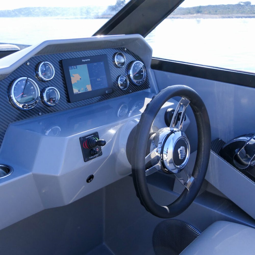 Kinocean 27FT Aluminum Luxury Yacht Boat Cabin Boat with Large Bed