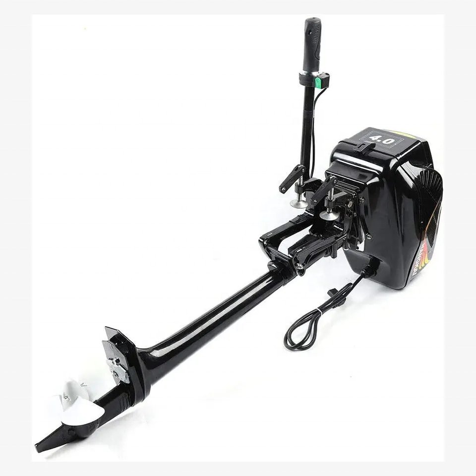 Small HANGKAI 3.6HP 48V DC Brushless Electric Boat Engine Outboard Motor De Barco