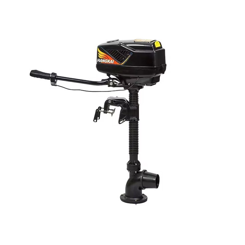 HangKai Jet Drive Outboard Motor Boat Engine Outboard Motor 4 hp Tiller Outboard Engine