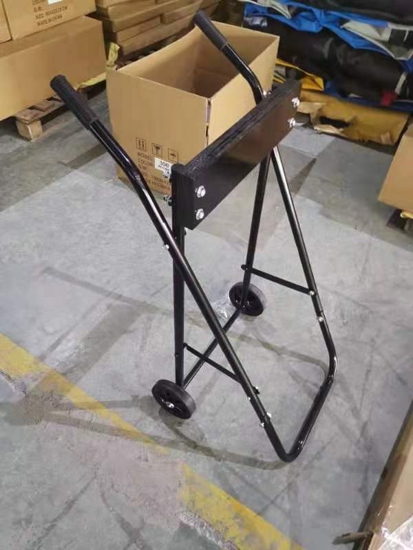 Outboard Motor Holder Rack Trolley Stand Cart Hand Carrier of Boat Motor