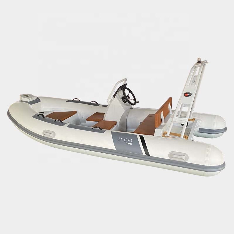 390 cm Deep-v Rib Boat Hypalon Aluminium Boat Motor Boat Rib