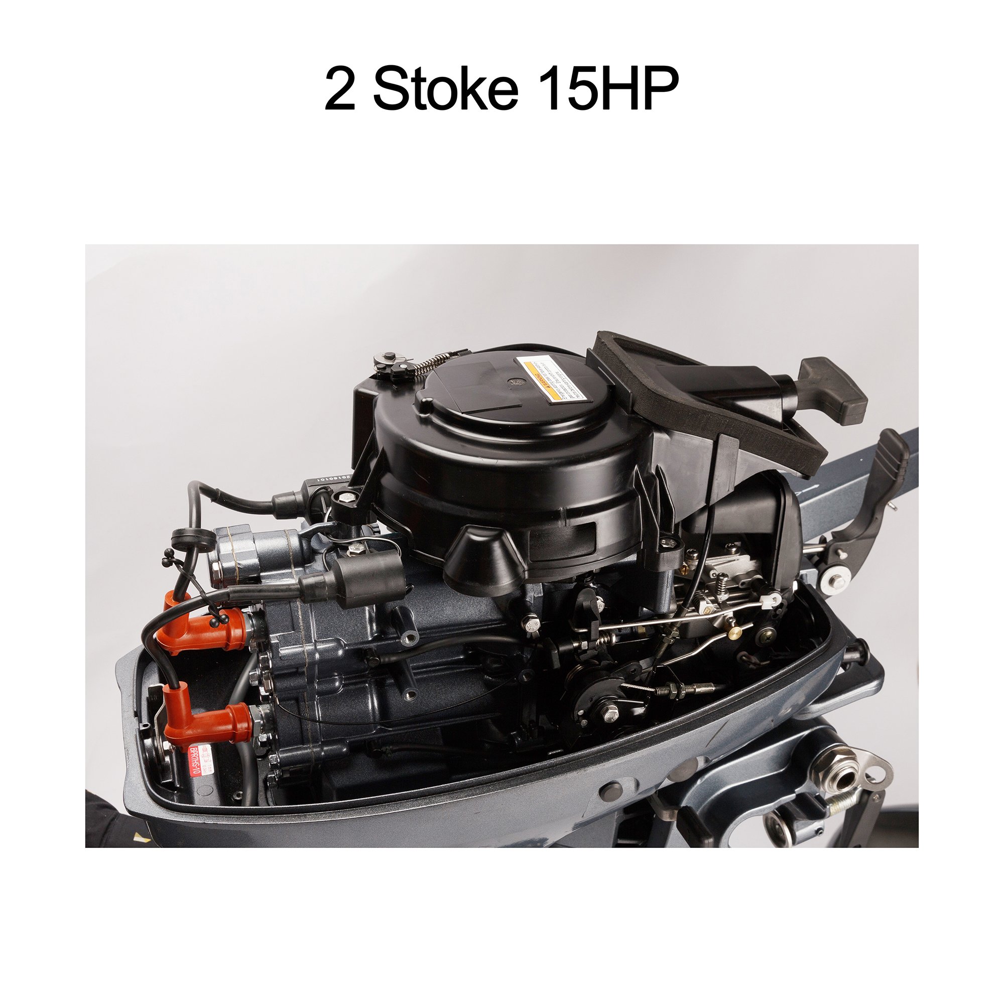 Laogen Boat Motor Outboard Efficient15 Match Yamaha Outboard Boat Engine 15hp Outboard Motor 2 Stroke 15F Boat Outboard Engine