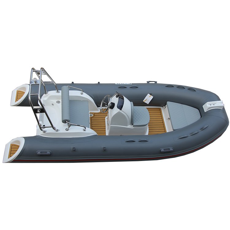 Hot Selling Orca 13ft RIB390 Boat Fiberglass Double Hull Inflatable Speed Rowing Boats PVC/Hypalon With Engine