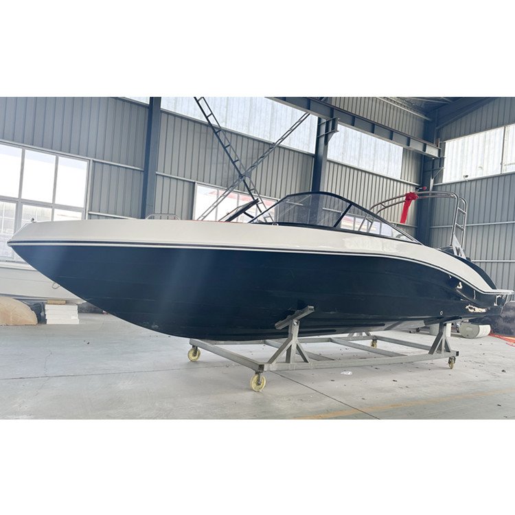 7.8m Fiberglass Racing Boat for Sale 26ft with 12-Person Capacity and Outboard Engine for Fishing Vessels