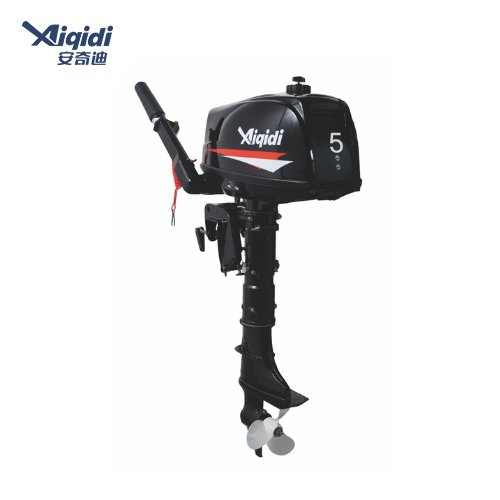 WHOLESALE 5HP TWO STROKE OUTBOARD ENGINE AIQIDI TILLER HANDLE WATER COOLING MARINE ENGINES