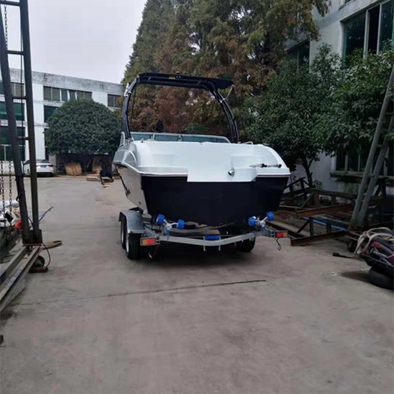 20ft Fiberglass Deep V Hull 90~200hp Outboard Engine Fishing Boat