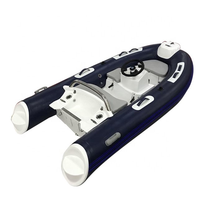 Norway 10ft Mini Rib300 Semi-Rigid Fiberglass Hull Orca Hypalon/PVC Tender Fishing Boat for Sale