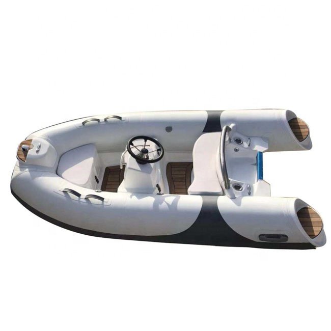 Norway 10ft Mini Rib300 Semi-Rigid Fiberglass Hull Orca Hypalon/PVC Tender Fishing Boat for Sale