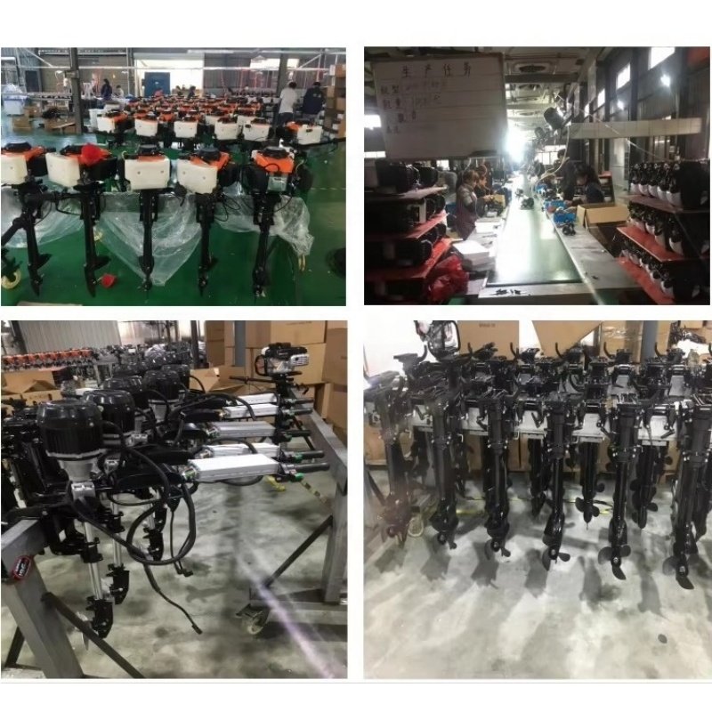 Gasoline Air-cooled 2.5HP Outboard Motor for Fishing Boat 2 Stroke Engine