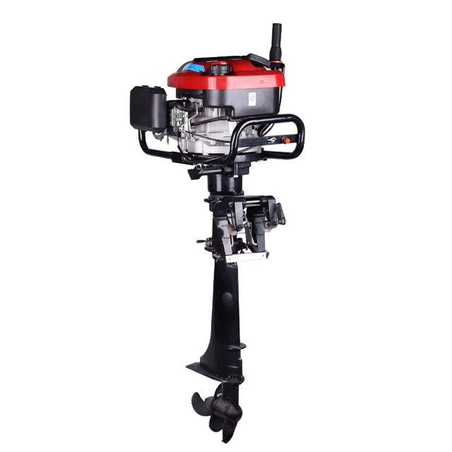 Hangkai 2-Stroke 9.8hp Outboard Motor Superior Long Shaft Fishing Boat Engine New Condition Manual Starting System Gasoline Fuel