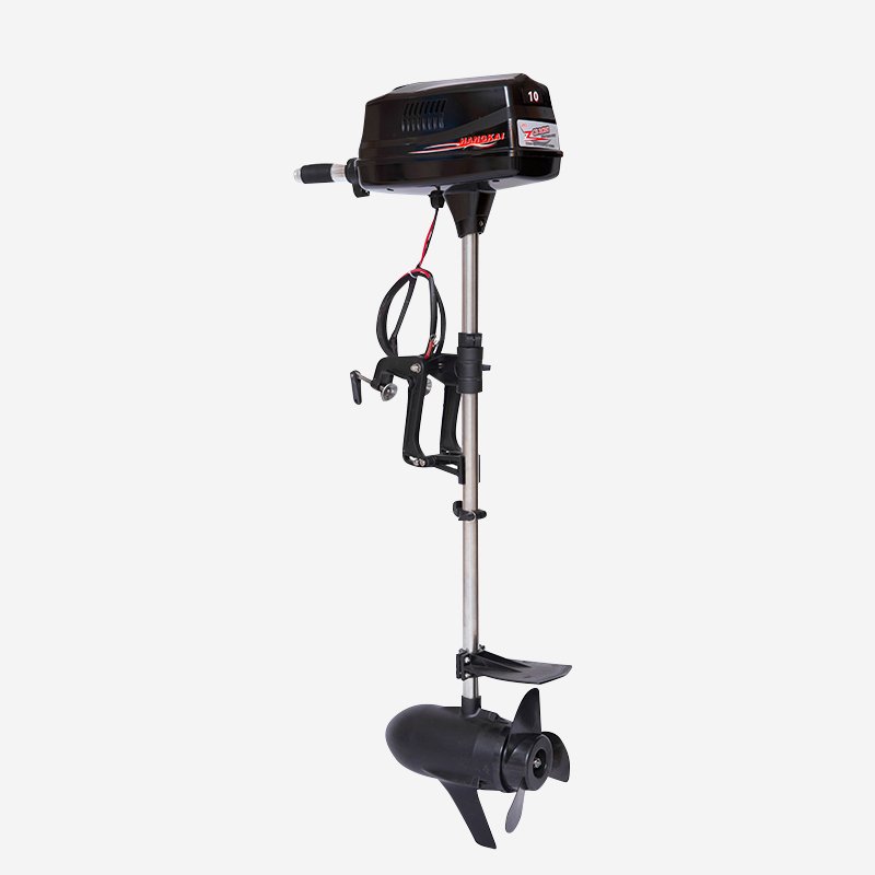 Strong Powerful Outboard Motor 60V 10HP 2200W Brushless Fishing Electric Boat Engine Trolling Outboard Boat Motor for Sale