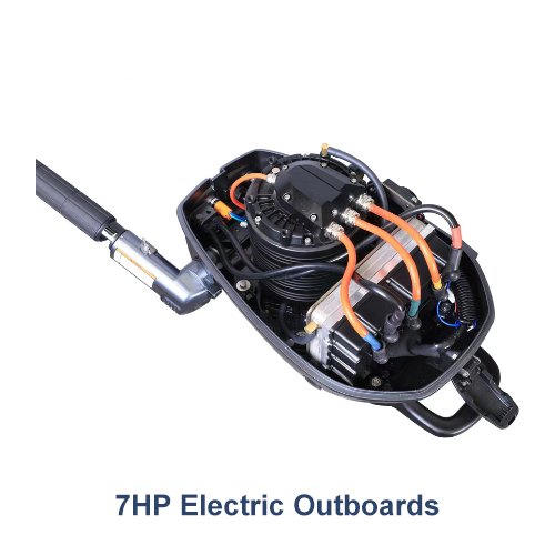AIQIDI Brand New 7HP 48V Electric Boat Engine Long/Short Leg Outboard Motor for Salt Water