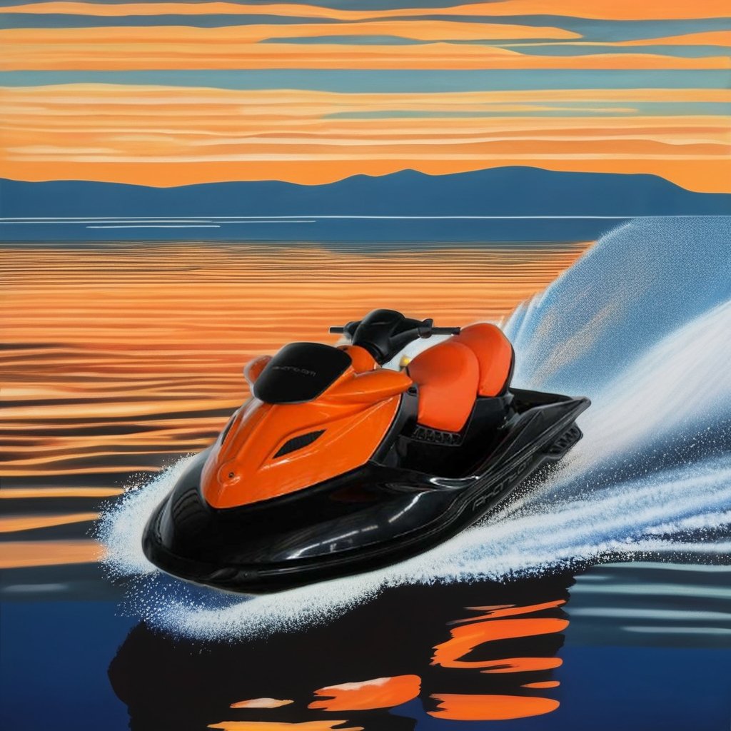 China 225hp 1400cc 4 Stroke Engine Seadoo Jet Ski Speed Boat High Performance Jet Ski