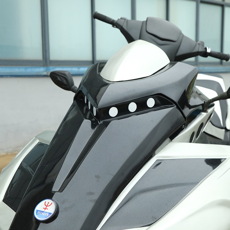 Most Popular Double High Speed Jetski for Sea Sports Cruise 1400cc Motorboat 4 Stroke Engine Made of Durable Fiberglass