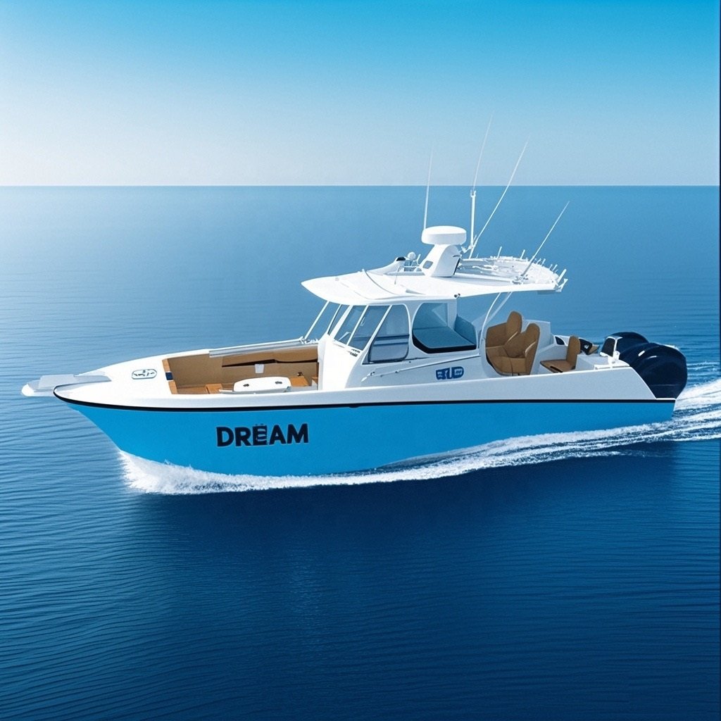 OEM 7.5m Aluminum Fishing Boat Yamaha Motor New Cuddy Cabin Customizable Colors Logos Marine Grade DNV 5083