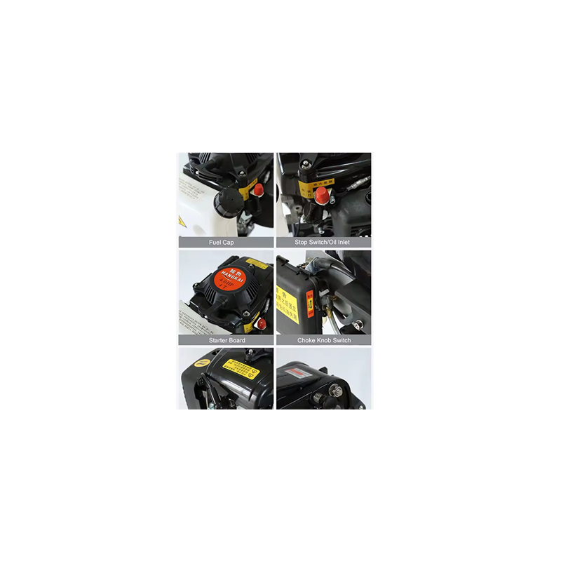 HangKai 4stroke Gasoline Outboard Engine air Cooled Fish Boat Water Jet Engine Boat Outboard Engine