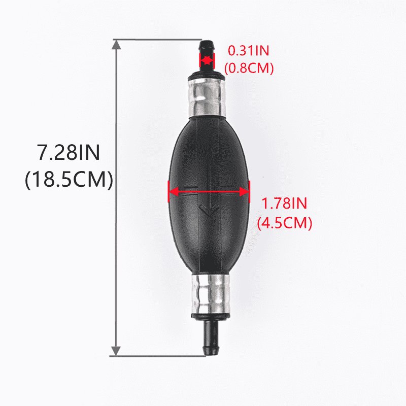 Heavy Duty Hand Priming Bulb 6Y2-24360 5/16" 8mm for Yamaha Outboard Motor Boat Engine Spare Parts 15HP 40HP 85HP 2/4 Stroke