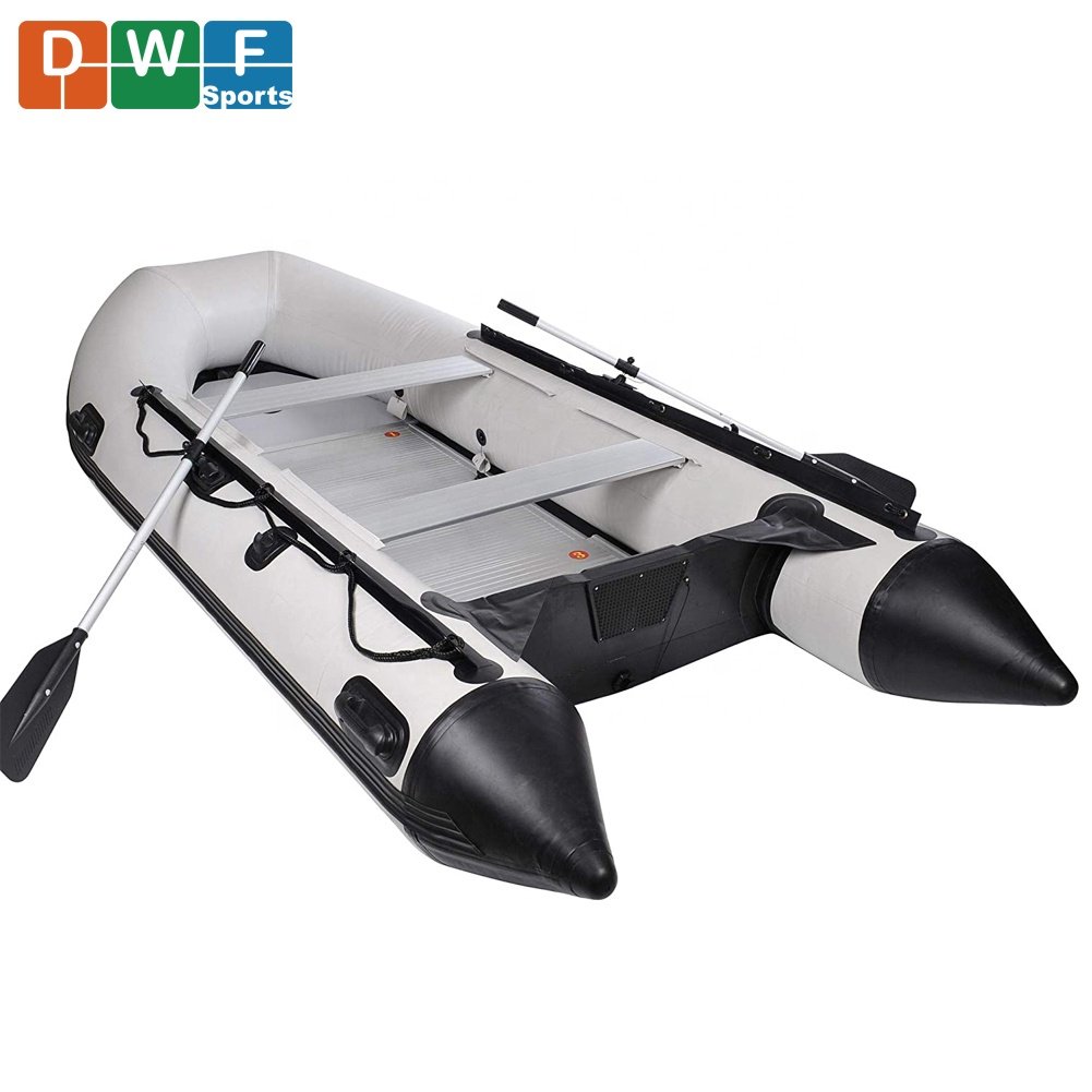 CE/BSCI Hypalon or PVC Foldable Inflatable Boat With Engine on Sale China Inflable Dinghy Boats for Sale