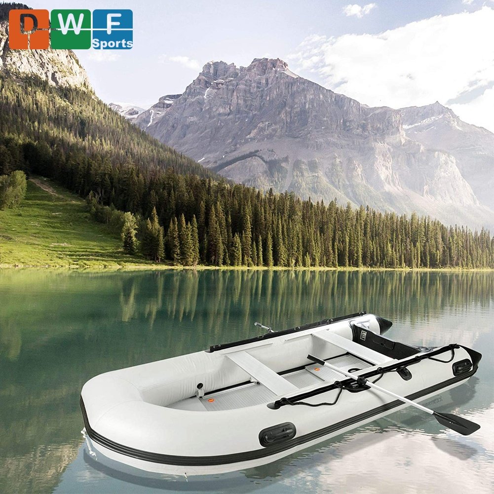 CE/BSCI Hypalon or PVC Foldable Inflatable Boat With Engine on Sale China Inflable Dinghy Boats for Sale
