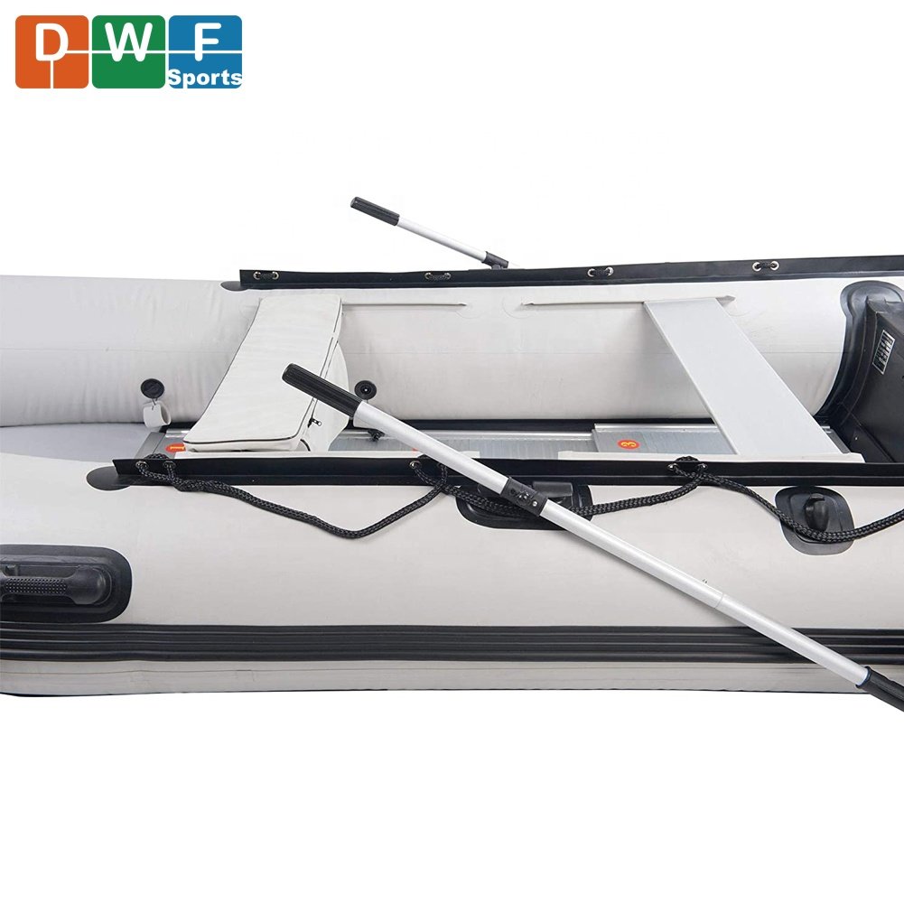 CE/BSCI Hypalon or PVC Foldable Inflatable Boat With Engine on Sale China Inflable Dinghy Boats for Sale