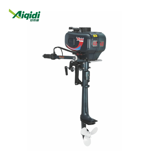 Outboard Motor XW4W 2HP 2 Stroke Tiller Steering Gear and Clutch Controller Gasoline Outboard Motor