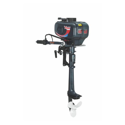 Outboard Motor XW4W 2HP 2 Stroke Tiller Steering Gear and Clutch Controller Gasoline Outboard Motor