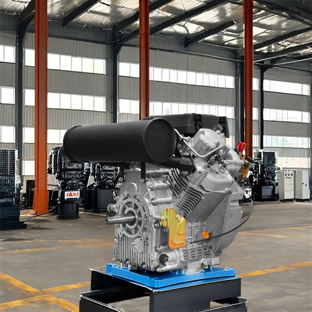 Hot Selling 8HP Single Cylinder Diesel Engine Durable Silent Electric Start Fuel Saving for Home Use Machinery Boat Industries