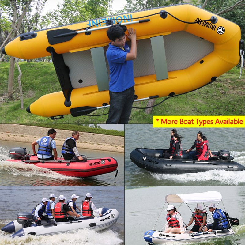 Fashion Design Pvc Rowing Boats Kayaks Popular Design Size 2m 3m 4m Inflatable Fishing Boat With Outboard Motor