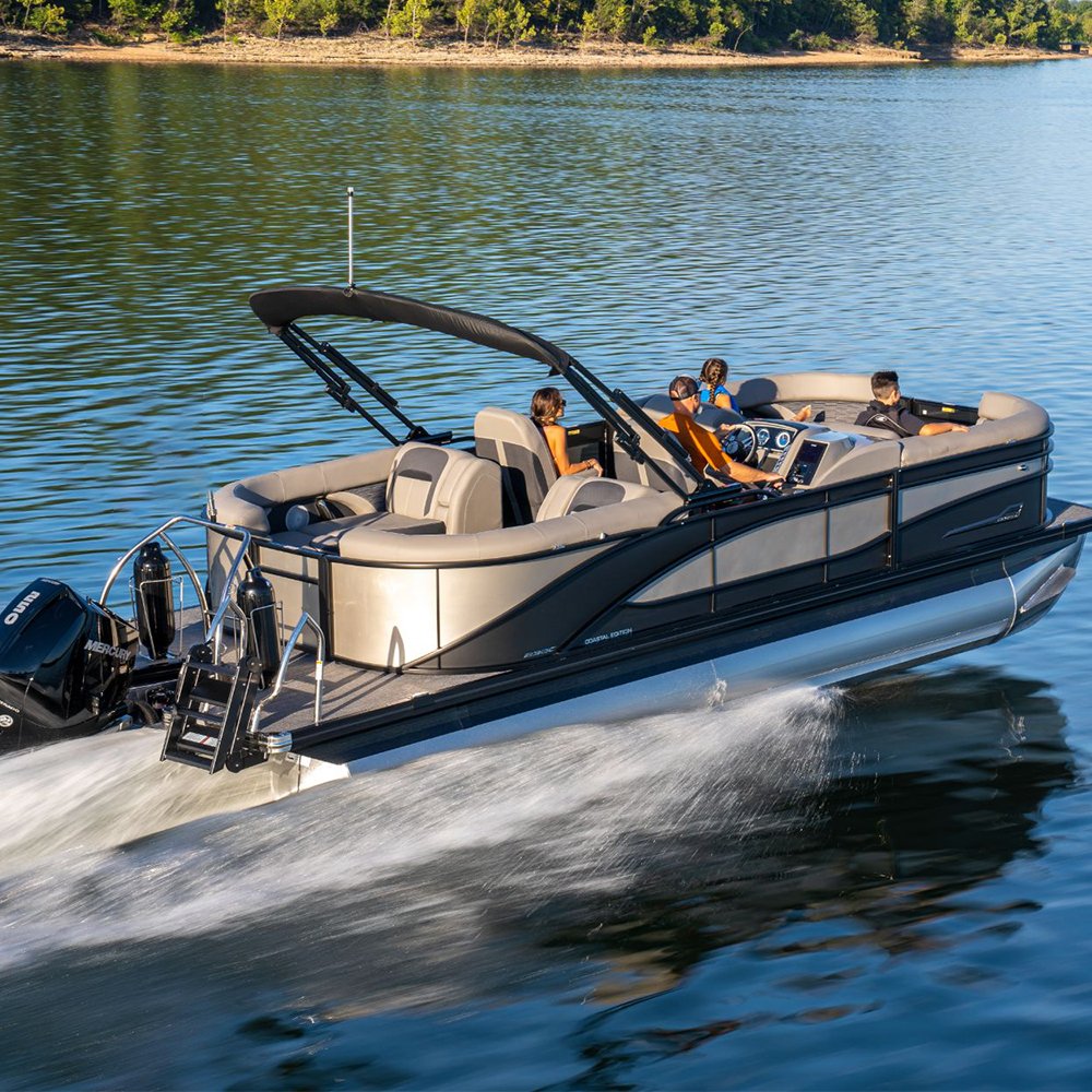 Kinlife Luxury Yacht Boat 6.5m Quality Aluminum Work Pontoon Outboard Engine Type Length of 15ft-30ft