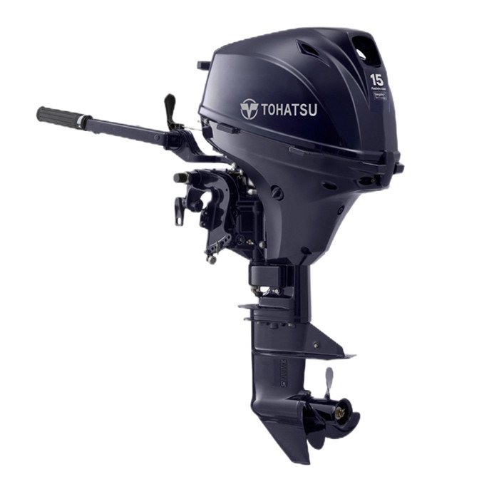 Tohatsu MX50D3EFL 2-Stroke Outboard Motor Original Japan New Gasoline & Electric Start for Marine Boat Use