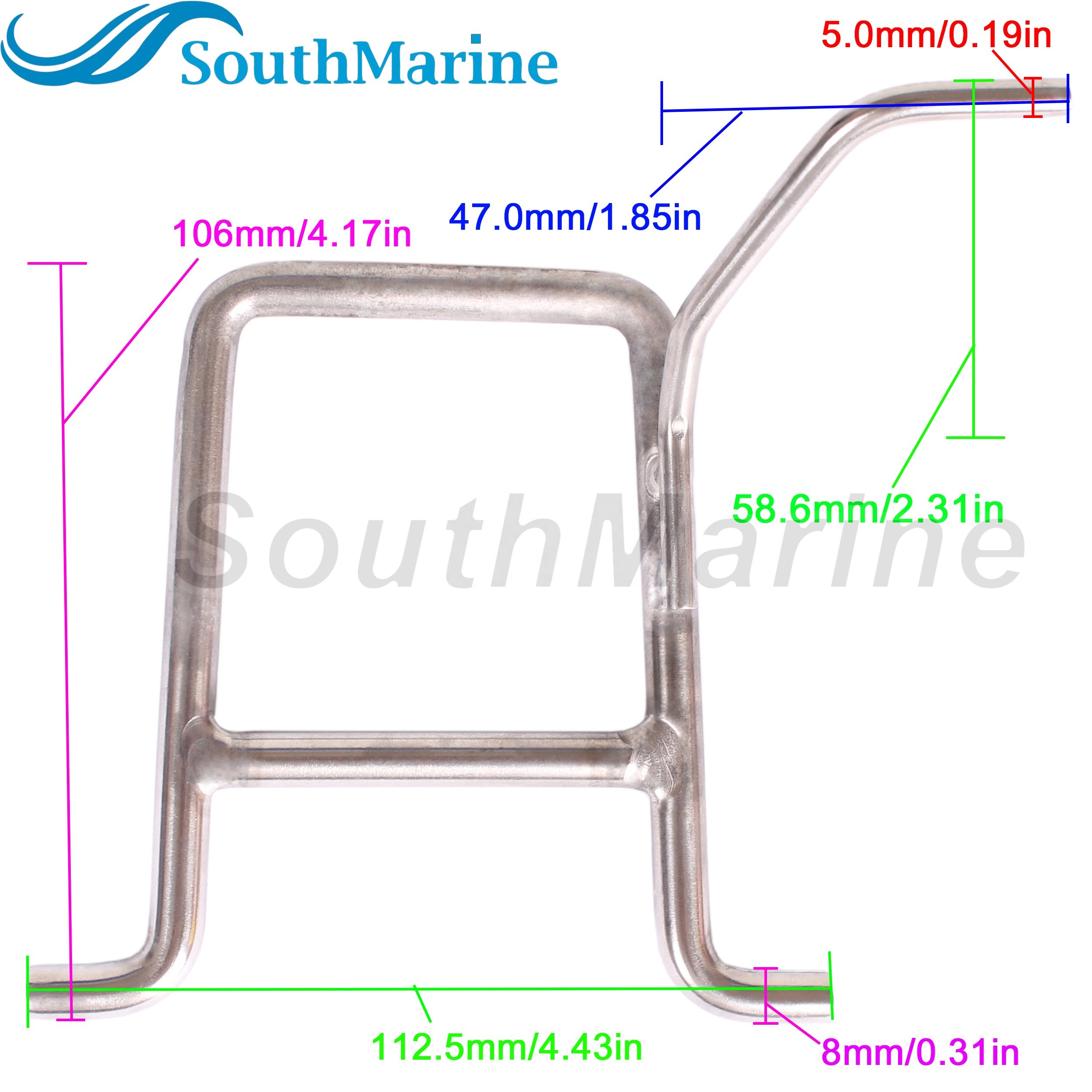 Boat Engine 6BX-43181-00 Tilt Stop Lever for Yamaha 4HP 6HP F4 F6 Bracket