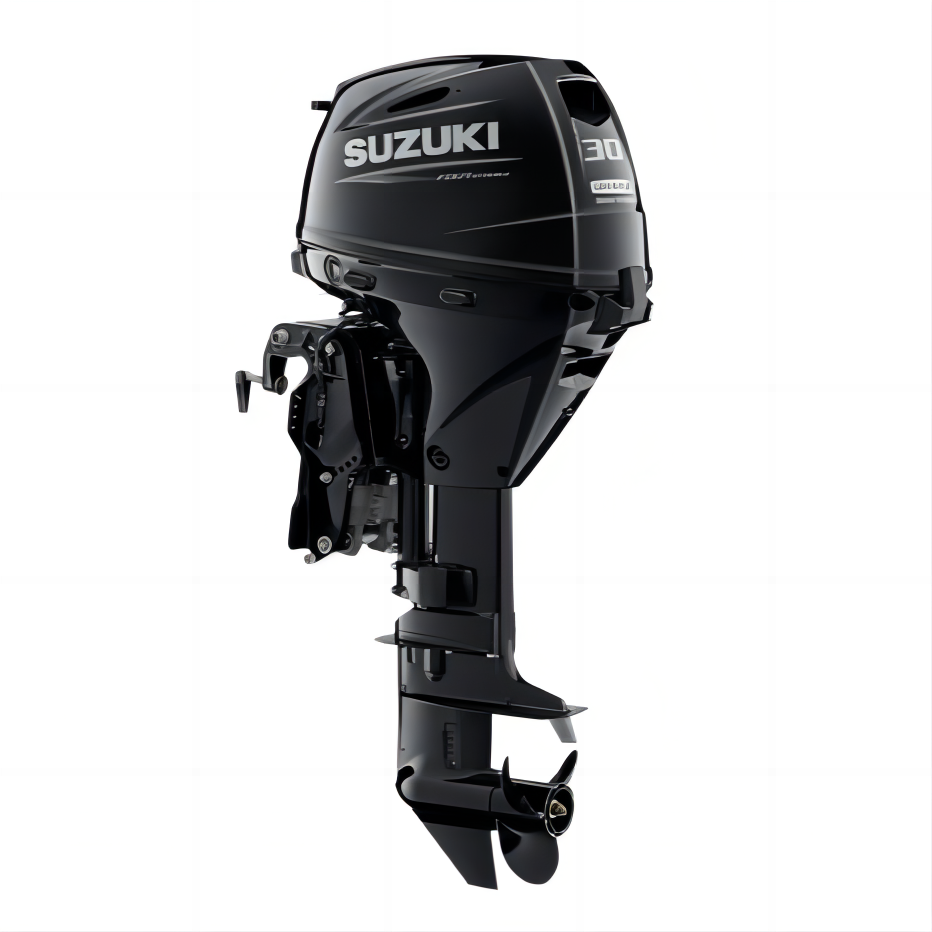Turbocharged 4 Stroke Suzuki Water Cooled 30hp DF30A Outboards Engine
