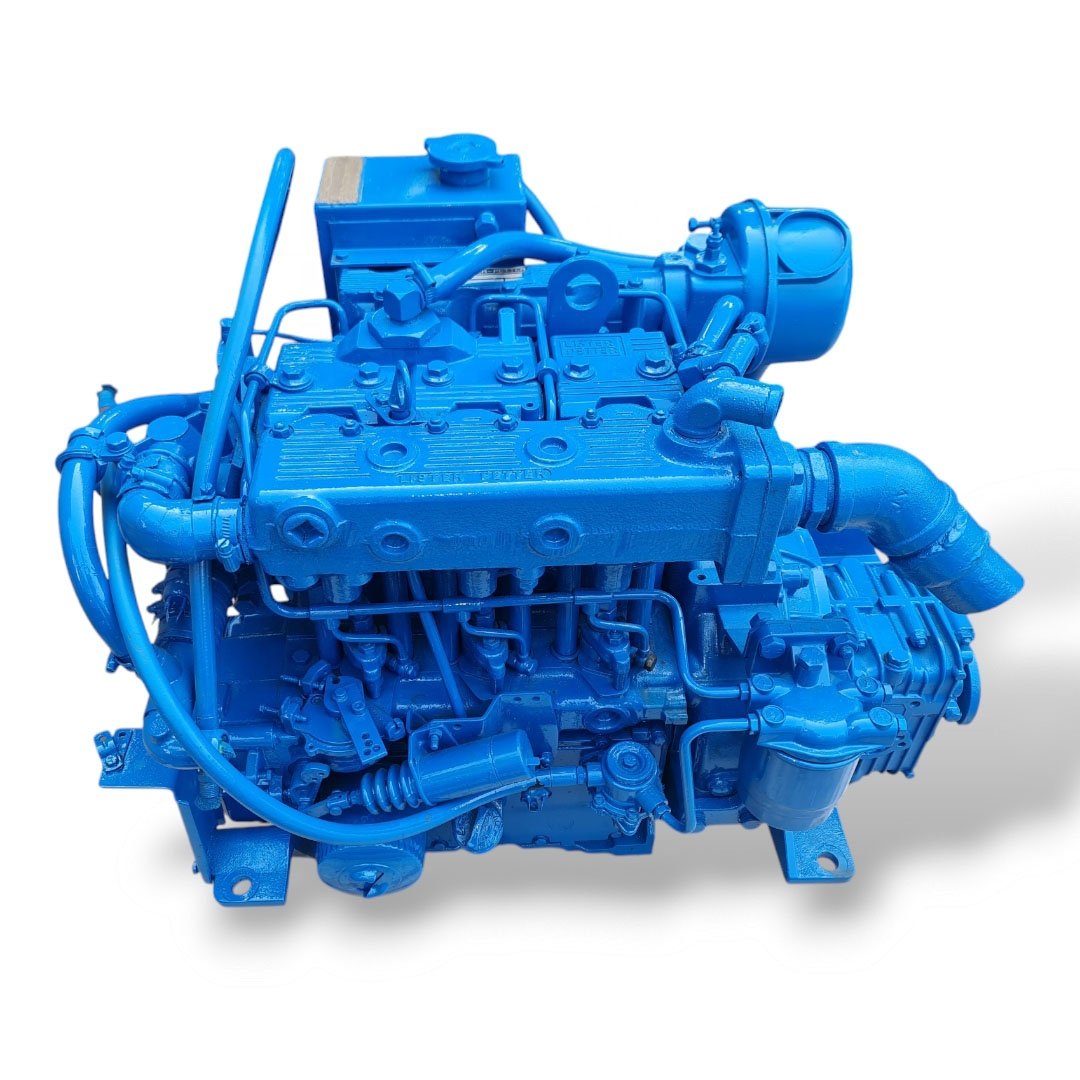Rebuild Lister Petter LPW3 Lifeboat diesel Inboard Engine for Sale Made in England Fresh Water Cooling 3 Cylinders Engine Marine