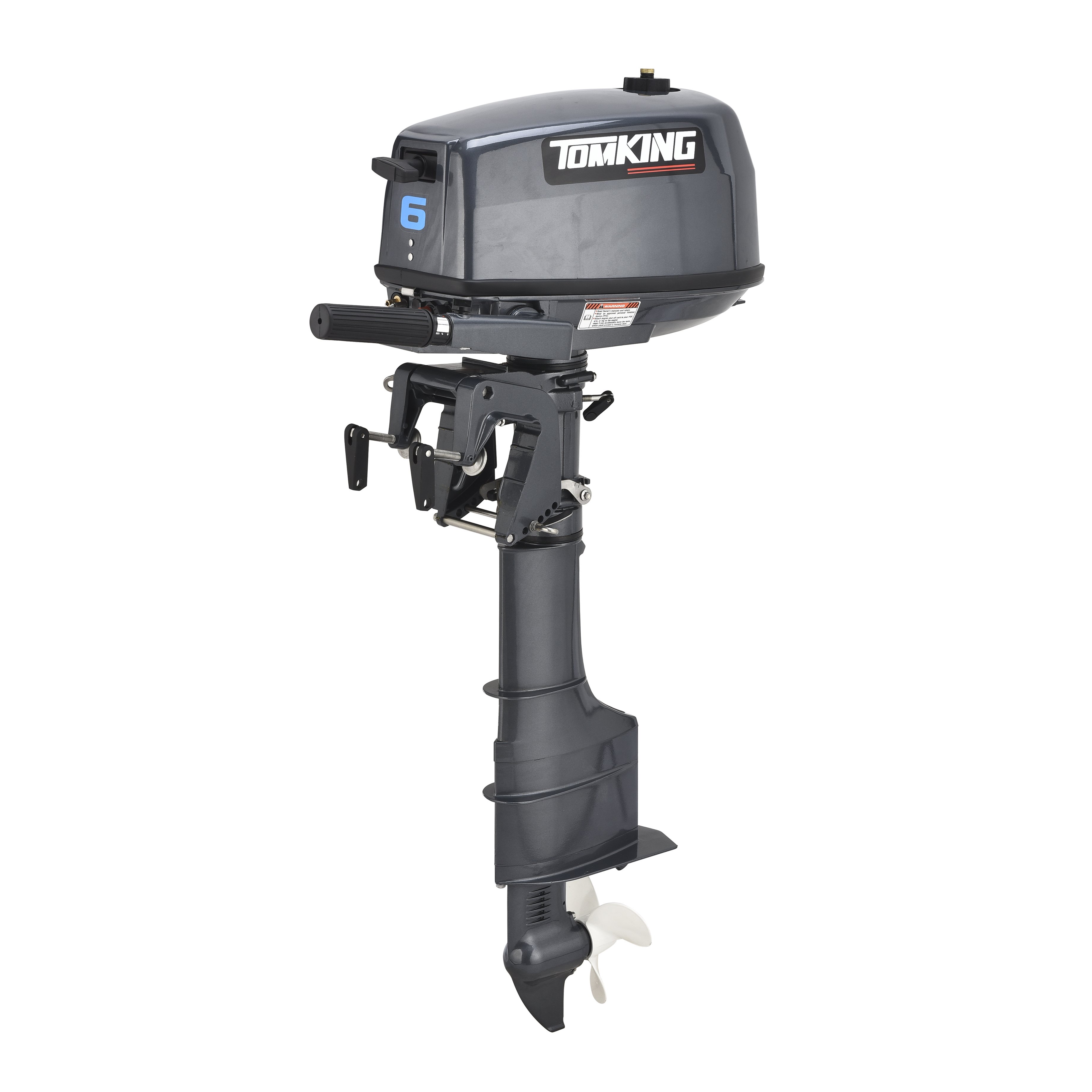 Versatile 2 Stroke 6HP Marine Engine Motor Outboar Motor Compatible with Multiple Boat Brands