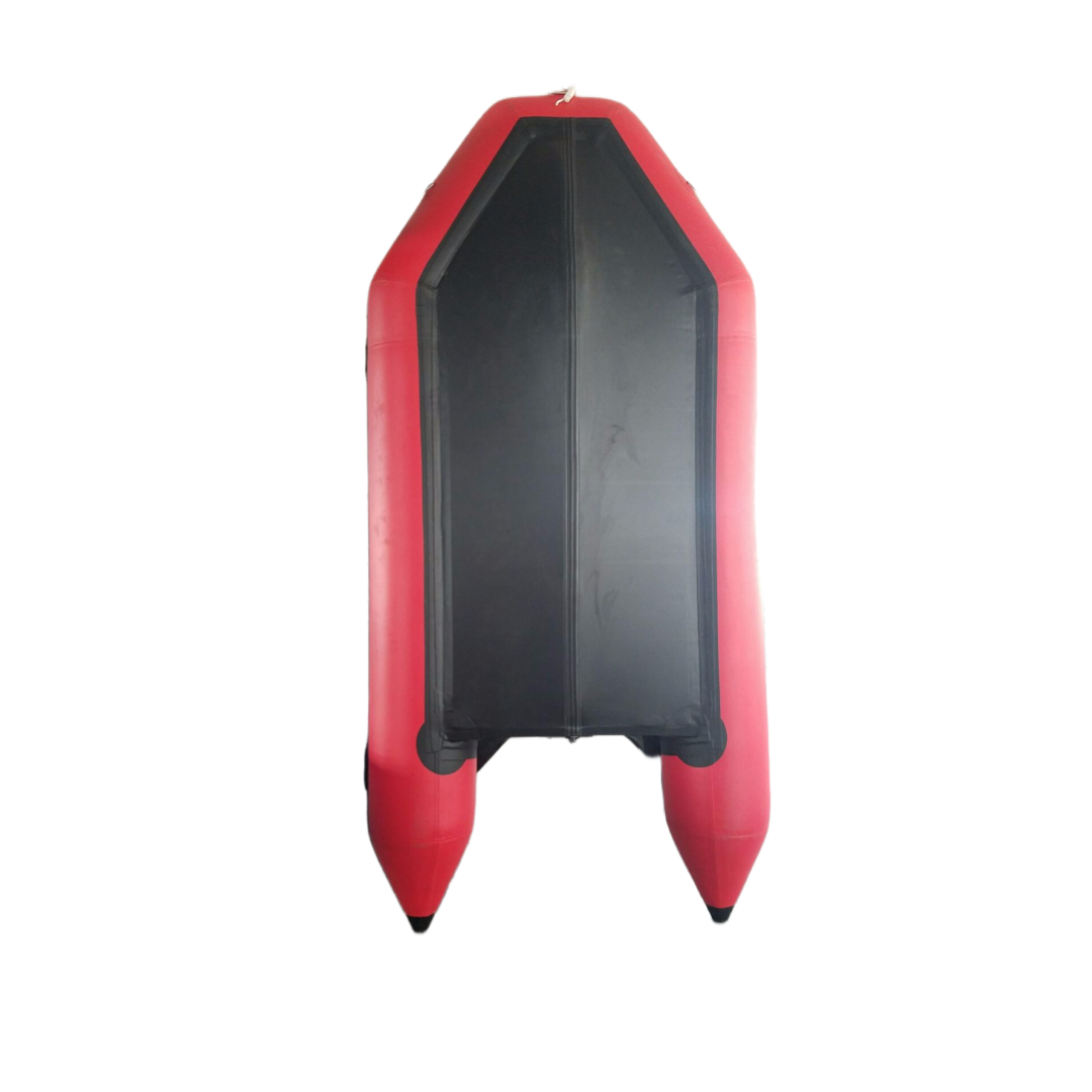 PVC Aluminum Floor Sport Yacht Inflatable Fishing Boat with Outboard Engine and Accessories