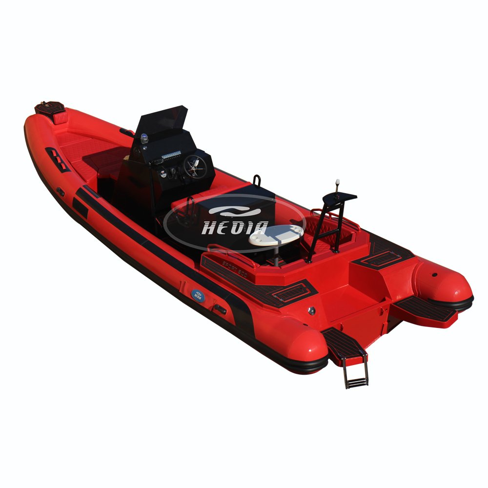 Luxury 7 Meter RHIB SP700 Deep V Inflatable Rib Boat Orca Aluminum Hull 12 Persons Fishing Sports Outboard Engine Included New